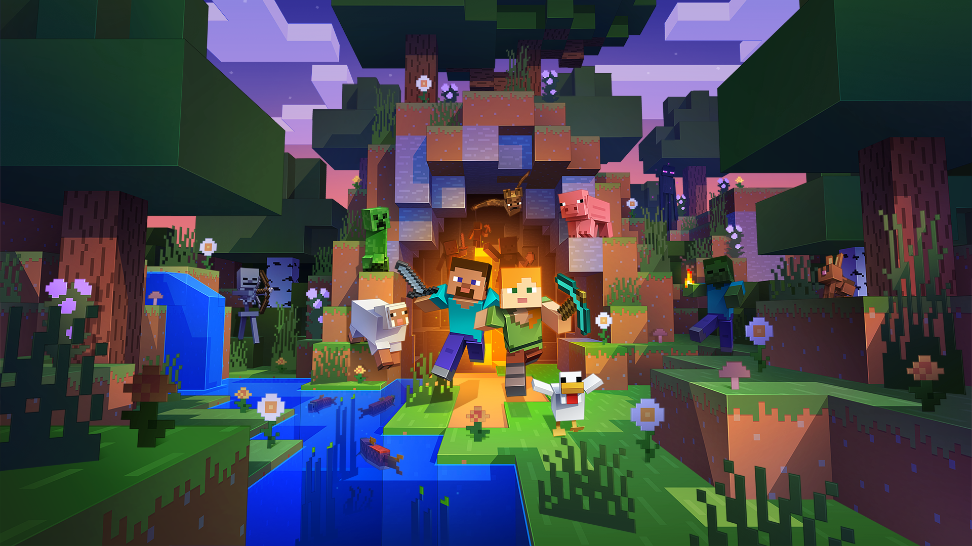 Minecraft background